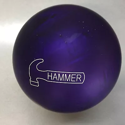 Hammer Purple Pearl Urethane Green Pin   Bowling  Ball 15 LB.  New In Box  #221 • $83