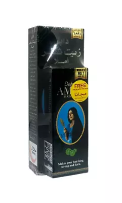 Dabur Amla Hair Oil Makes Your Hair Long Strong And Dark 300ml+100ml FREE • $21.49