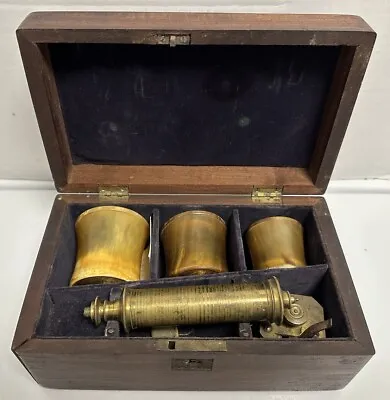 Antique Civil War Scarificator Kit Scarifier Blood Letting Fleam Medical Tool • $969