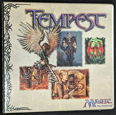 Magic The Gathering Tempest Binder Vintage Mtg 1997 Lotus Petal WOC81249 Scroll • $89.37