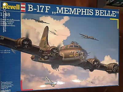 B-17F  MEMPHIS BELLE  Plastic Model Kit 1:48~Revell 04297~NIB • $39