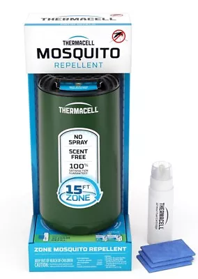 Thermacell Mosquito Repeller Patio Shield Brand New In Box Green • $15