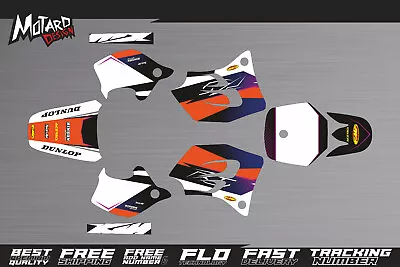 Graphics Kit For KTM SX 65 1998 1999 2000 Decals Stickers By Motard Design • $239.63