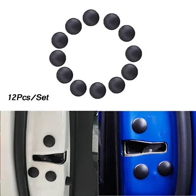 £4.02 • Buy 12x Car Interior Door Lock Screws Protector Cover Anti-Rust Cap Trim Universal