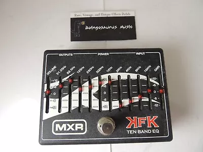 MXR KFK Kerry King Signautre 10-Band Equalizer EQ Effects Pedal Free USA Ship • $159.99