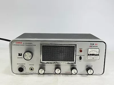 Vintage Cobra Cam 88 ~ 23-Channel Citizens Band Tranceiver CB Radio Vacuum Tube • $99.90