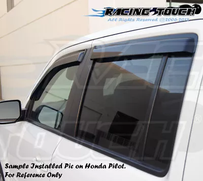 Window Visors Rain Guard 4pcs Out-Channel Land Rover Discovery Sport 14-16 • $35.07