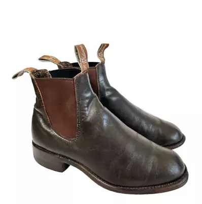 RM Williams Boots. Brown Leather Chelsea Boots.  Great For Riding. 5 G Fits 37 • $130