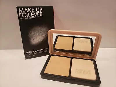 Make Up For Ever HD Skin Matte Velvet Blurring Powder Foundation #1N10 Ivory • $32.99