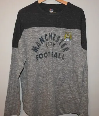 Manchester City Football Club Soccer Long Sleeve New Mens LARGE • $19.99