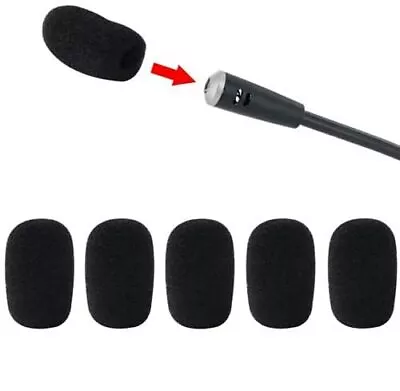 ANiceSeller 10 X 5 Pack Small Mic Microphone Windscreen Soft Foam Mic Cover  • $25.32