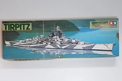 1978 TIRPITZ WW2 German Battleship 78003 Model Kit 1/350 Scale Tamiya Japan NEW • £79.99