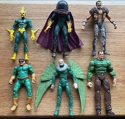 Marvel Legends Toybiz Sinister Six Vulture Dock Ock Electro Kraven Mysterio Sand • $225