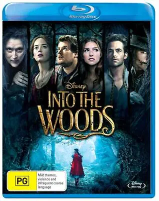 INTO THE WOODS (DISNEY Blu-ray 2014) BRAND NEW SEALED  • £12.35