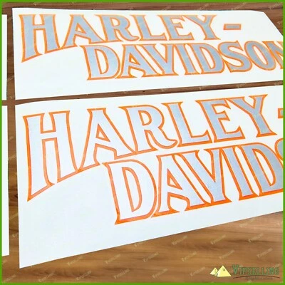 Harley-Davidson Bar And Shield Fuel Tank Motorcycle Decals  Single Style 3