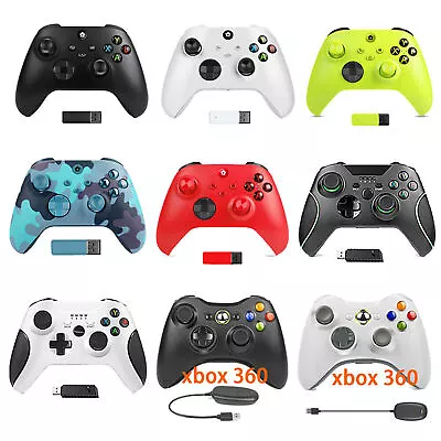 Wireless Controller For Microsoft Xbox One Xbox Series X/S/ Xbox 360Slim/360E/PC • £11.99