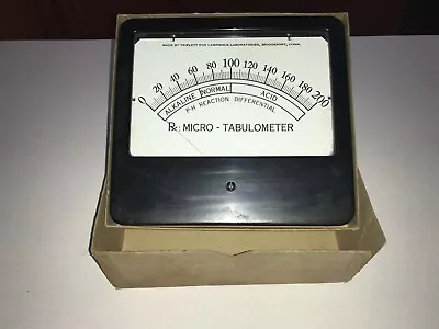 Antique QUACK MEDICAL DEVICE Rx Micro-Tabulometer Meter Only • $199