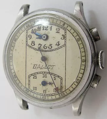 Venus 140 Chronograph Gallet Watch For Project Or Parts ... • $600