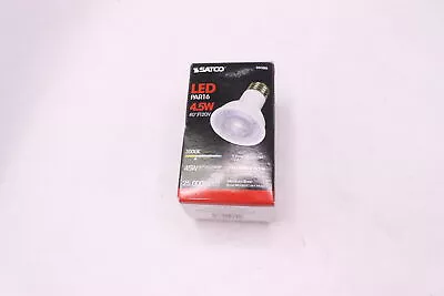 $5.87 • Buy Satco LED Light Bulb 4.5PAR16/LED/40'/3000K/120V S9386