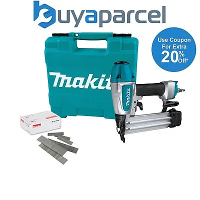 £95.99 • Buy Makita AF506 18g Gauge Brad Air Pin Nailer With 50mm 18g Nails And Accessories