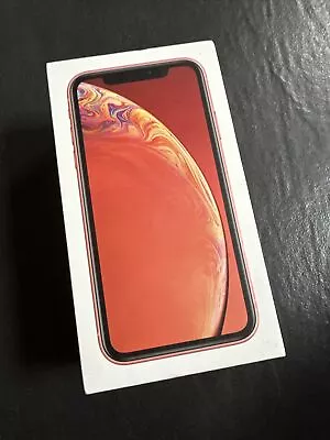 Apple IPhone XR 64GB Coral Unlocked - Boxed Complete With GENUINE ACCESSORIES • £199