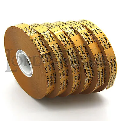 £37.99 • Buy 6 X ATG Tape 12mm X 50m Double Sided Adhesive Transfer Tape - Framing Mounting