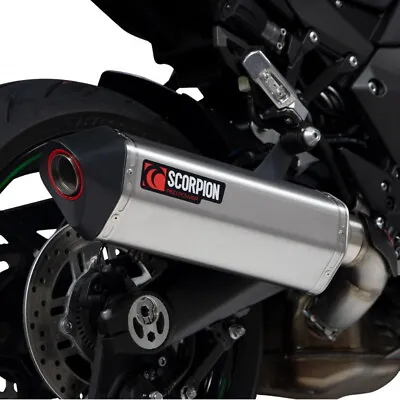 Kawasaki Z1000 SX Ninja 2020 Scorpion Serket Taper Stainless Steel Perf Slip On • £379