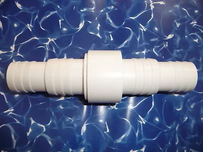 £9.99 • Buy SWIMMING POOL HOSE SLIP JOINER TAIL 32mm - 38mm FOR JOINING FLEXI POOL HOSES