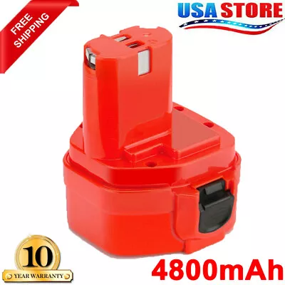 12V 4.8Ah Battery For Makita 1222 1233 1220 1234 1235 192598-2 PA12 6213D 6217D • $20.89