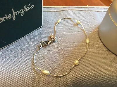 Collectible Silver Bracelet From Corte Ingles Spain Millennium Collection New • $10.99