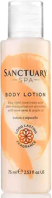 Sanctuary Spa Body Lotion Vegan Body Moisturiser Cruelty Free 75ml • £6.65