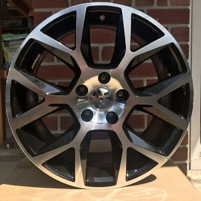 $820 • Buy 18  BLACK MACHINE FACE WHEELS - LAGUNA STYLE Fit GOLF GTI VOLKSWAGEN VW MKV MKVI