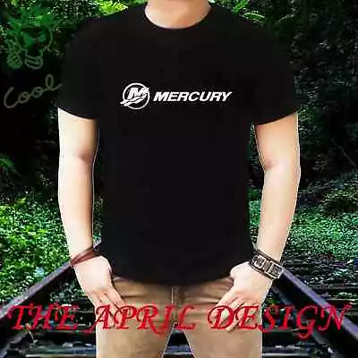 New Mercury Outboard Marine Engine T-shirt Sz S-3XL • $19.90