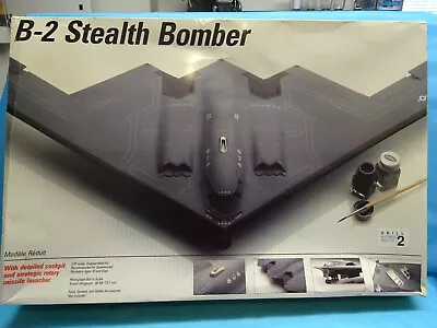 Vintage Testors 1/72 B-2 Stealth Bomber Model Kit Preowned Kit 571 • $65