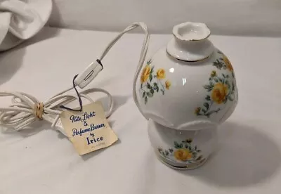 Vintage I W Rice Perfume Lamp Night Light Porcelain Japan MCM Irice OUL DIFFUSER • $22.50