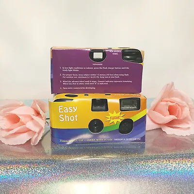 5 Easy Shot Single Use Disposable Cameras Event Cameras KODAK 400 Speed Film • $83.45