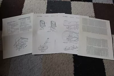 £9.50 • Buy MICHAEL JACKSON Reproduction PATENT Of Anti-Gravity SHOE Illusion ART Drawings