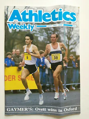 £3.99 • Buy Athletics Weekly Magazine May 24th 1986