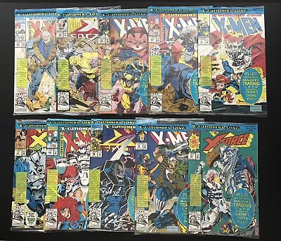 (10) X-Men X-Cutioner's Song Near Complete Set(1992)Crossover Sealed Polybag VF • $32.50