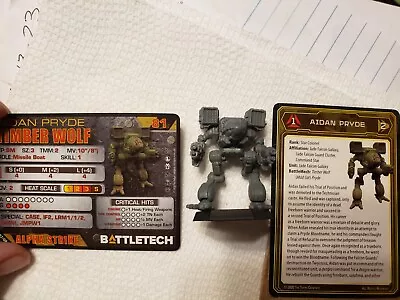 BattleTech Individual Mechs Legendary MechWarrior Pack KS Exclusive • $10