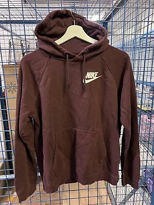 Nike Hoodie MAROON RED MEDIUM SWEATSHIRT Vintage • $14.54