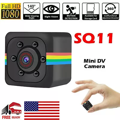 MINI DV DVR Camera Full 1080P Mini Car Dash Cam Night Vision Security Camcorder • $14.43