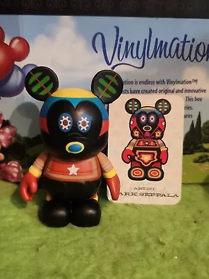 DISNEY Park Vinylmation 3  Set 1 Urban Pinball  Mickey Mouse With Card  • $16.99