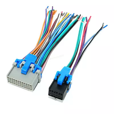 $12.95 • Buy For 2003-07 Chevrolet Silverado Car Stereo Factory OEM Radio Wiring Harness Plug