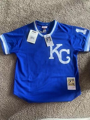 Bo Jackson Mitchell & Ness Kansas City Royals Batting Practice Jersey.Sz 40.New • $80