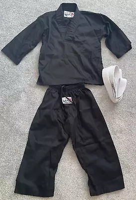 RUPLA Kids Martial Arts / Karate Outfit/uniform Size 0000 (approx Age 4 100cm) • £20