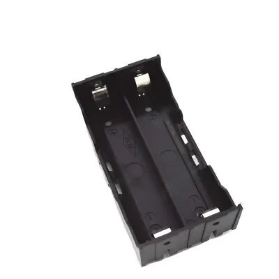 5Pcs 2 Cell Black 18650 Parallel Battery Holder Box Case With Pins • £3.47