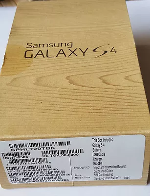 Samsung Galaxy S4 - Sprint Model #SPHL720T Black Body • $50