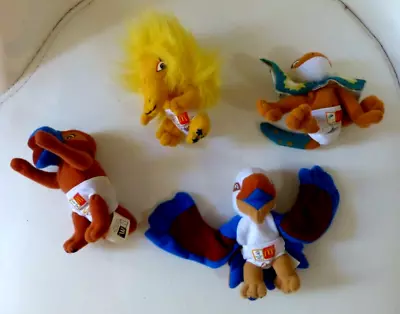 Sydney 2000 Olympics Plush Toy Mascots(4)-1996-socog/mcdonalds-ollysydmillliz • £17.50