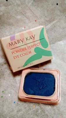 Mary Kay Powder Perfect Eye Color BRILLIANT BLUE #5525 Square Pan NIB   USA • $5.99